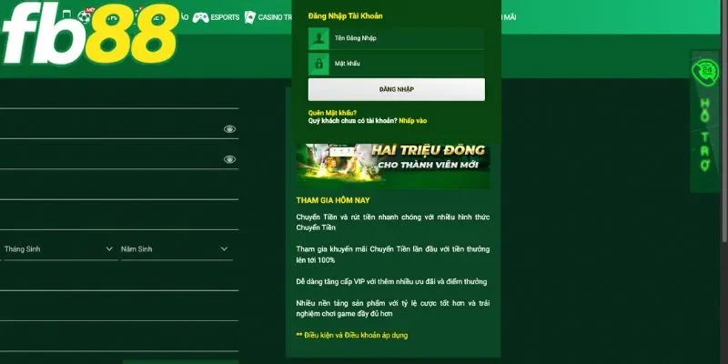 Đánh giá của khách về đăng nhập FB88